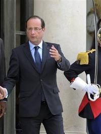 Les présidents Condé et Hollande