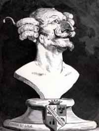 Figure 1. Le baron de Münchausen : sa propension aux affabulations a fait attribuer son patronyme à un syndrome proche de la pathomimie