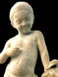 Enfant au canard, IIIe siècle av.J.-C. musée national d'Athènes
