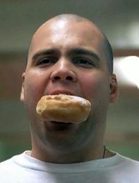 Vincent D'Onofrio dans le rôle de la recrue Lawrence, surnommée « engagé baleine » par son sergent instructeur en raison de son embonpoint. Full Metal Jacket, Stanley Kubrick (1987)